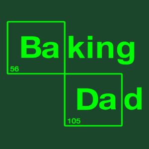 Baking Dad - Biz Collection Bib Apron Design