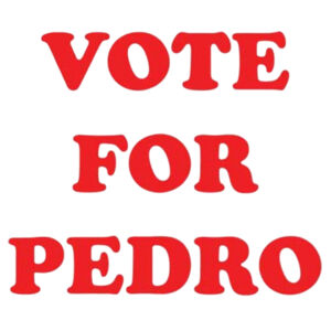 Vote for Pedro  - AS Colour Womens Ringer Tee Design