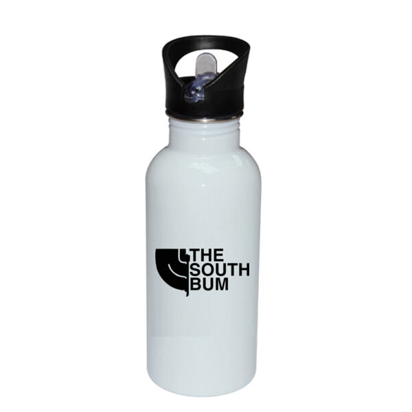 Stainless Bottle with Straw Top Thumbnail